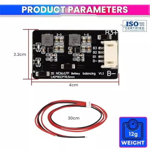 amicisolar-3s-active-equalizer-board-05-to-12-a-smart-inductive-battery-balancer-30-mv-accurate-voltage-balancing-for-lifepo4-li-ion-lto-packs