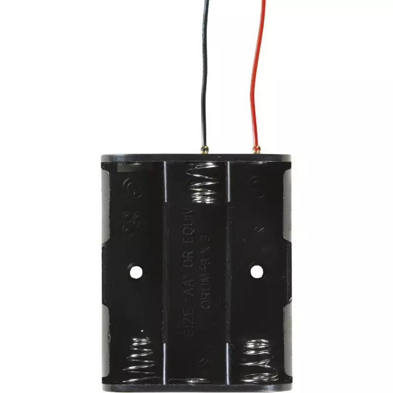 TAKACHI Battery Holder with Lead Wire -10 to 60 ℃ Operating Temperature Range Wire Material: Ul1007 Standard, SN3-3-P (Pack of 50)