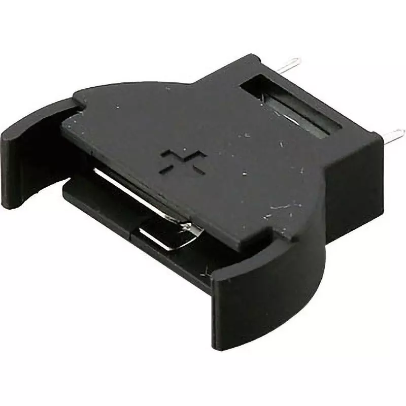 TAKACHI Vertical Coin Cell Battery Holder -40 to 80 ℃ Operating Temperature Range, CH74-2032LF
