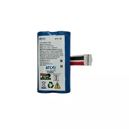 KP Original Rechargeable Battery 2600 mAh Capacity Lithium Ion Cell 7.2 V Compatible For Ingenico A8 POS Terminal