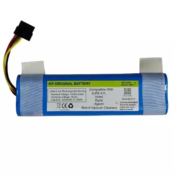 KP Original Rechargeable Battery 3200 mAh Capacity Lithium Ion Cell 14.4 V Compatible For Robot Vacuum Cleaners