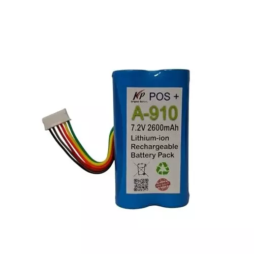 kp-original-rechargeable-battery-2600-mah-battery-capacity-lithium-ion-cell-composition-72-v-compatible-for-pax-a910-a930-yw001-pos-machine-battery