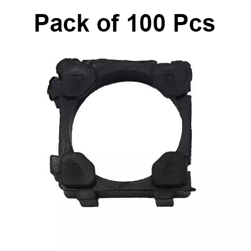 invento-100pcs-18650-holder-lithium-battery-safety-spacer-plastic-holder-22x22mm-for-diy-battery-pack-making