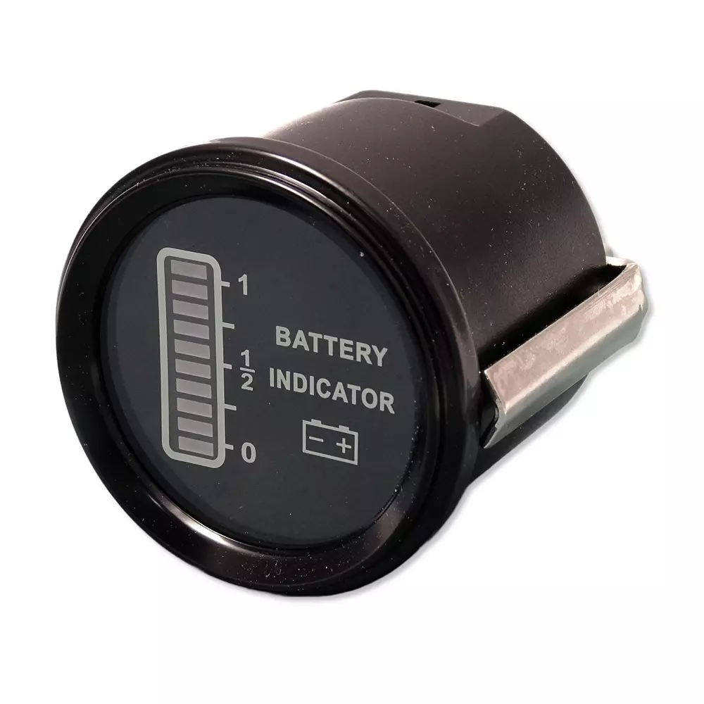 MULTICOMP PRO Battery Indicator 0 Supply Voltage Min 60 V DC Max Level Display Meter Function, MP011723