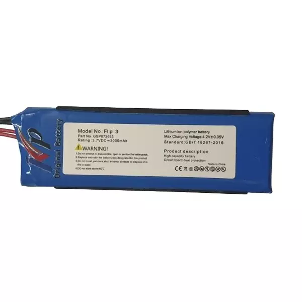 kp-original-rechargeable-battery-3000-mah-battery-capacity-lithium-ion-cell-composition-37-vdc-compatible-for-flip-3-splashproof-portable-bluetooth-speaker
