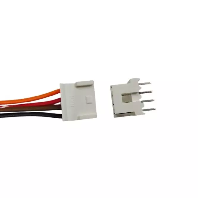 KP Original 713 Series Speaker Wire Connector 4P SHS M/F 2.54 mm Size (SHS Straight M/F Relimate Connector), (Pack of 10 Pcs)
