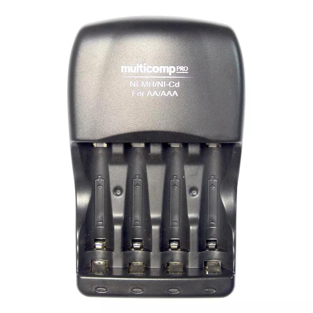 MULTICOMP PRO Battery Charger EU Plug Type 240 V AC Supply Voltage AAA, AA Size Code, QC-650 EUROPE