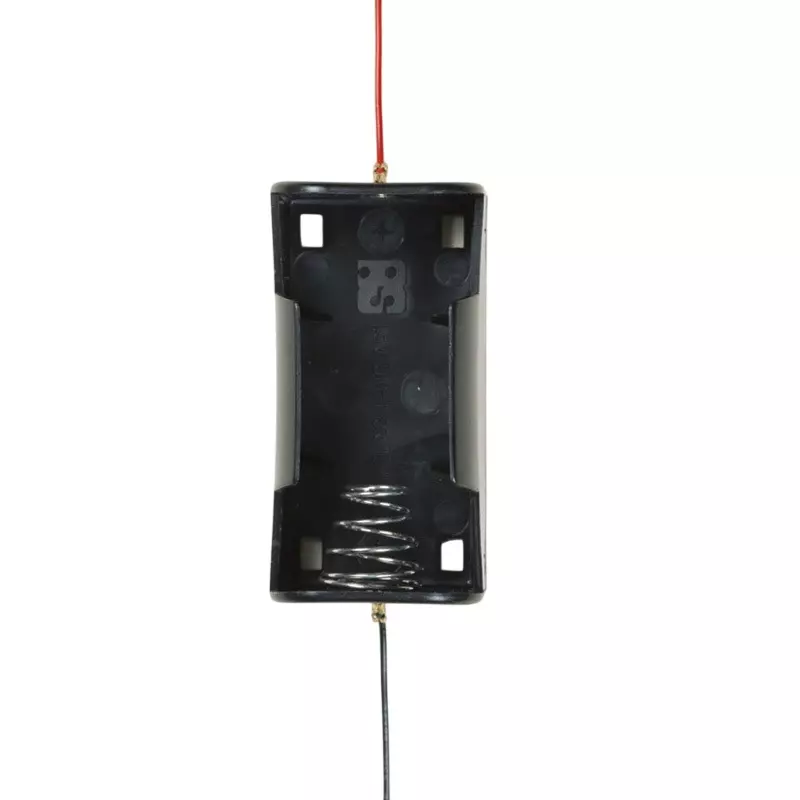 TAKACHI Battery Holder with Lead Wire -10 to 60 ℃ Operating Temperature Range Wire Material: Ul1007 Standard, SN1-1-P (Pack of 50)