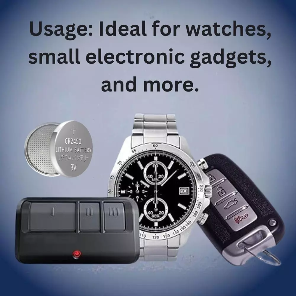 OSTRONE Silver Oxide Battery Button Cell 1.5 V Single Use for Watches, Calculators & Medical Devices, SR920SW 371 (Pack of 2 Pcs)