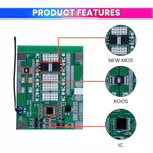 amicisolar-battery-management-system-board-with-ntc-balance-3s-5-a-bms-126-v-li-ion-for-3s-18650-battery