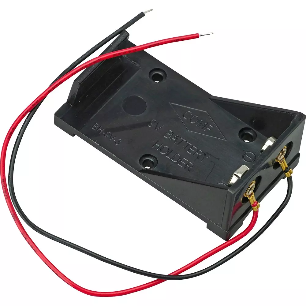 TAKACHI V Battery Holder/006P Battery Holder -10 to +60 ℃ Operating Temperature Range, BH-9V-3A
