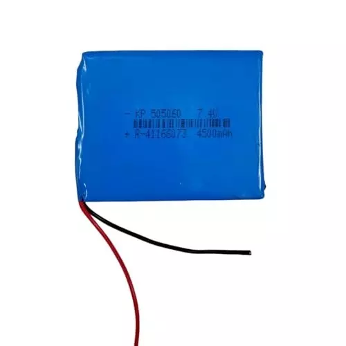 KP Original Rechargeable Battery (Without Connector) 4500 mAh Capacity Lithium Polymer Cell 7.4 V Compatible For Toys Drone DIY Speakers, Bluetooth Speakers
