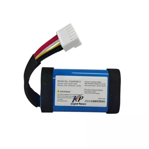 KP Original Rechargeable Battery 7500 mAh Capacity Lithium Ion Cell 3.6 V Compatible For Charge 5 Bluetooth Speaker