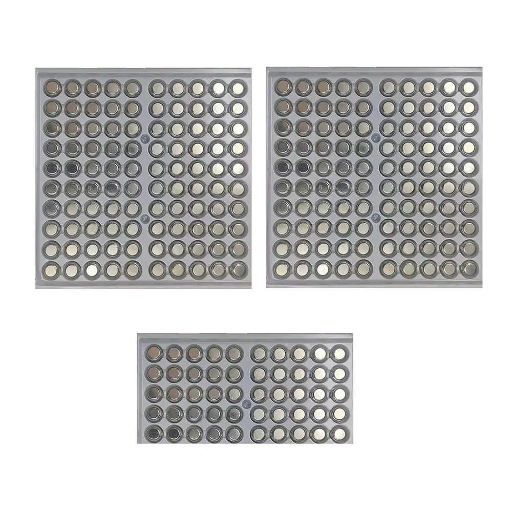 OSTRONE Alkaline Button Cell Batteries 1.5 V Single Use for Watches, Calculators Use, LR-44 (Pack of 250 Pcs)