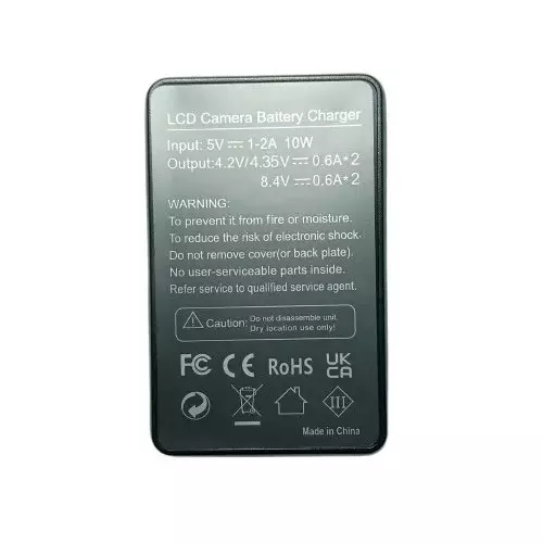 lrsa-lp-e6-dual-rapid-charger-with-lcd-display-for-canon-lp-e6lpe6-rechargeable-battery