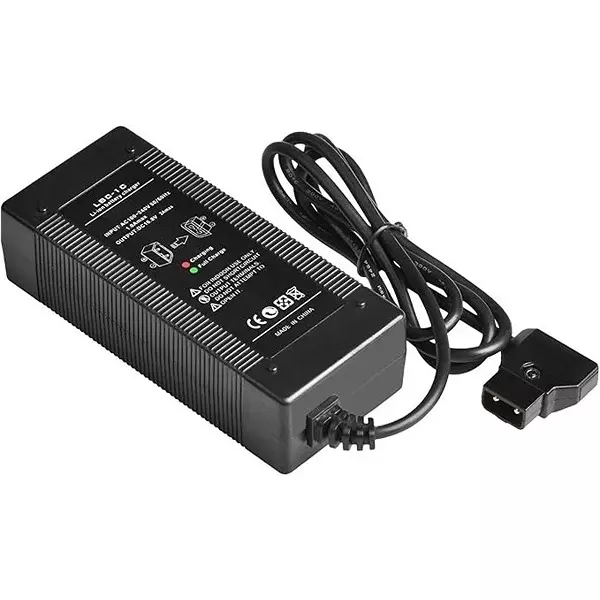 LRSA Lithium-Ion Battery Charger with Power Cord ABS + PC 16.8 V Output Voltage Black, LBC-1 C