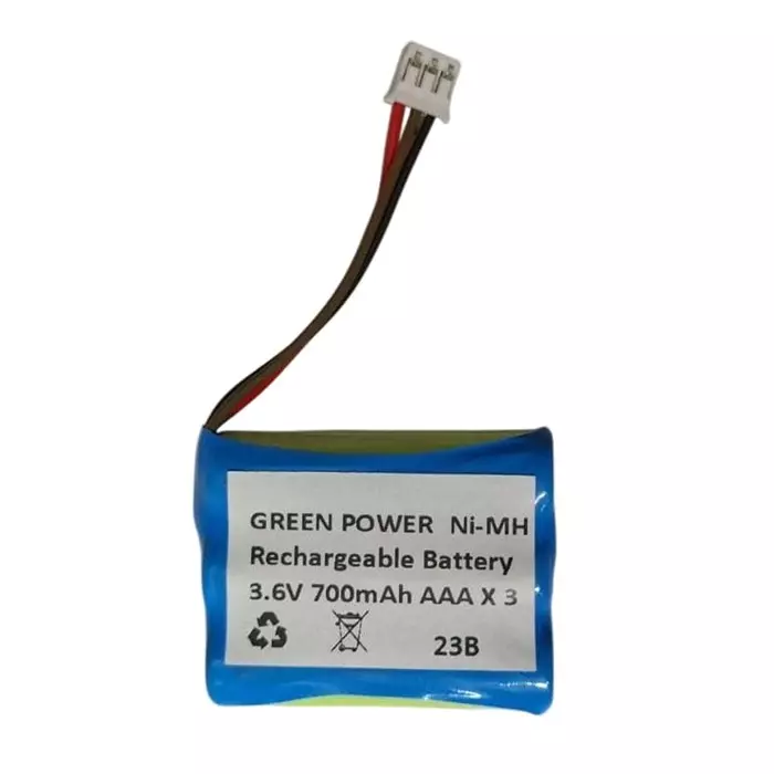 KP Original Rechargeable Battery 700 mAh Capacity Ni-MH Cell 3.6 V Compatible For Toys/Cordless Phone