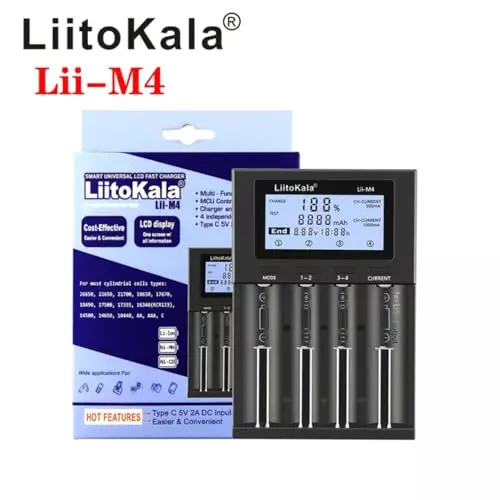 kp-original-smart-battery-charger-lcd-display-black-240-v-ac-18650-26650-21700-18350-14500-aa-aaa-batteries