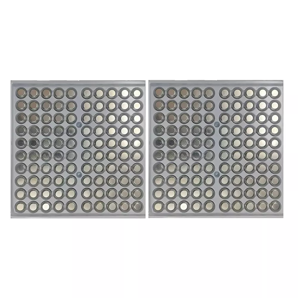 OSTRONE Alkaline Button Cell Batteries 1.5 V Single Use for Watches, Calculators Use, LR-44 (Pack of 200 Pcs)