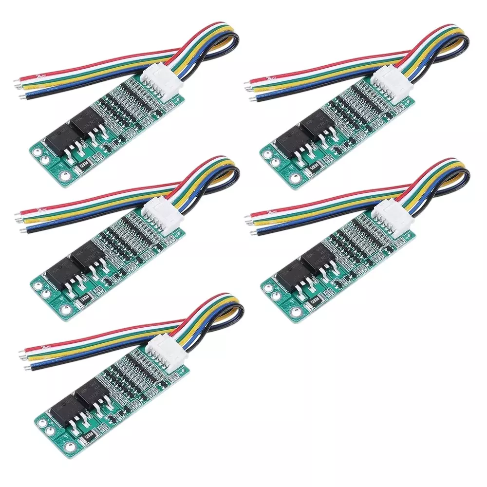 Invento Battery Charging Protection Board 5S 18.5 V Voltage 15 A Continuous Charge Current 56 A Charging Current, ISC 2055-3 (Pack of 5 Pcs)