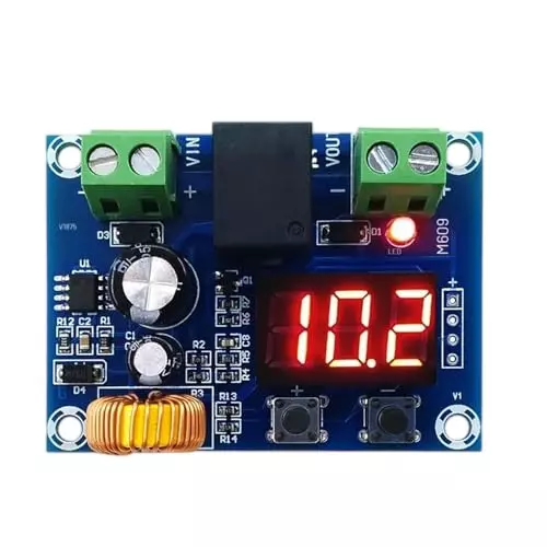 amiciSolar Battery Protection Module 12-36 VDC Adjustable Cut Off Display