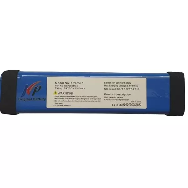 KP Original Rechargeable Battery 5000 mAh Capacity Lithium Ion Cell 7.4 VDC Compatible For Xtreme-1 Wireless Bluetooth Speaker