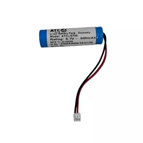 KP Original Rechargeable Battery 500 mAh Capacity Lithium Ion Cell 3.7 V Compatible For Bluetooth, Speaker, Headset, Robotics, DIY Projects