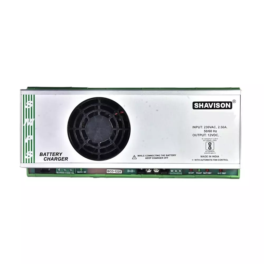 Shavison Battery Charger 500 W Power 24 V for Industrial Use, BCD-2420