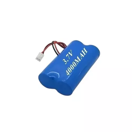 LRSA Lithium-Ion Battery Pack 2-Cell 4000 mAh Capacity 3.7 V Voltage with BMS Protection, Blue