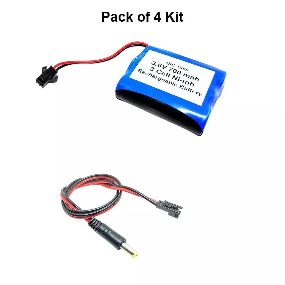 invento-ni-mh-rechargeable-battery-pack-700-mah-12v-x-3-aa-cell-with-55-mm-dc-male-jack-plug-500-mm-long-wire-isc-1968-m2-pack-of-4-kit