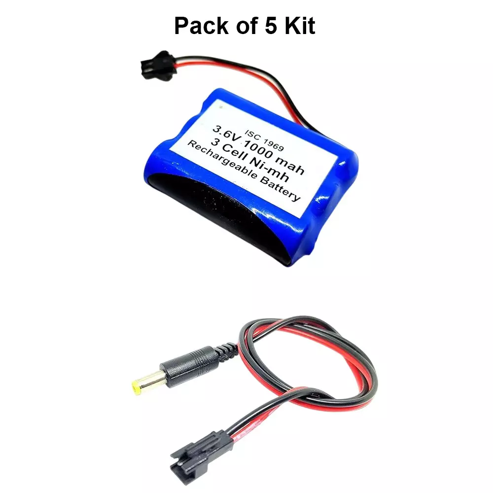 invento-ni-mh-rechargeable-battery-pack-1000-mah-12v-x-3-aa-cell-with-55-mm-dc-male-jack-plug-500-mm-long-wire-isc-1969-m3-pack-of-5-kit