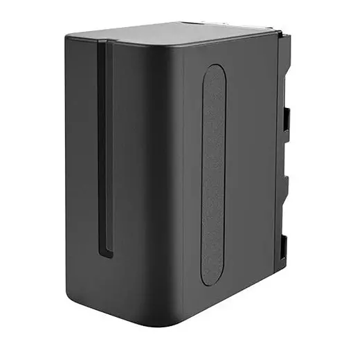 LRSA Video Camera Battery Rechargeable Lithium-Ion 7.2 Wh 6-Cells for Sony Camera Black, NP F960