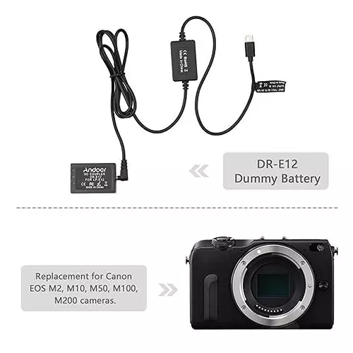 lrsa-dummy-battery-with-type-c-power-adapter-cable-pd9-v12-v-input-power-supply-lp-e12