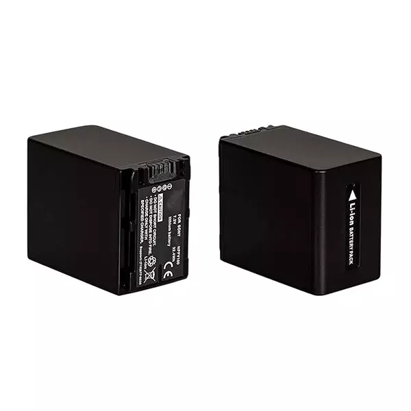 LRSA Lithium-Ion Rechargeable Battery 7.2 V Voltage 3400 mAh Capacity 32.4 Wh, Black (Pack of 2 Pcs)