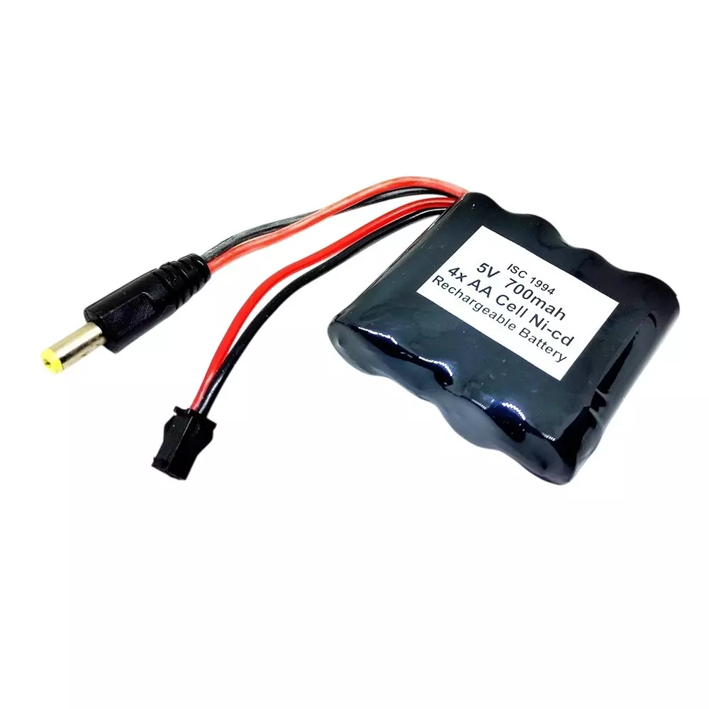 invento-rechargeable-battery-pack-ni-cd-12-v-x-4-aa-cell-5-v-700-mah-with-55-mm-male-dc-jack-adaptor-port-isc-1994-2-pack-of-4-pcs
