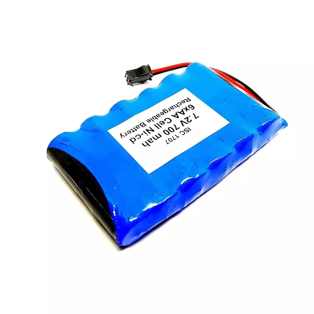 invento-ni-cd-rechargeable-battery-pack-700-mah-12v-x-6-aa-cell-with-55-mm-dc-female-jack-plug-500-mm-long-wire-isc-1707-f3-pack-of-5-kit