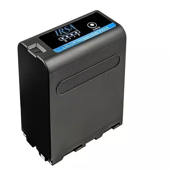 LRSA L-Series Lithium-Ion Battery Pack Rechargeable 42000 mAh Capacity 7.4 V Voltage Black, NP-F980