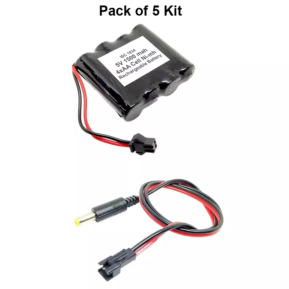 invento-ni-mh-rechargeable-battery-pack-1500-mah-4-aa-cell-with-55-mm-dc-male-jack-plug-500-mm-long-wire-isc-1834-m3-pack-of-5-kit