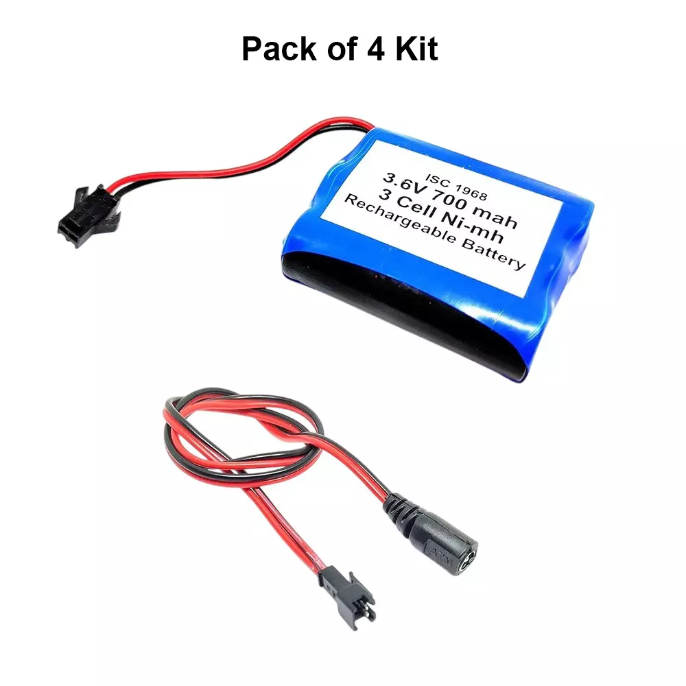 invento-ni-mh-rechargeable-battery-pack-700-mah-12v-x-3-aa-cell-with-55-mm-dc-female-jack-plug-500-mm-long-wire-isc-1968-f2-pack-of-4-kit