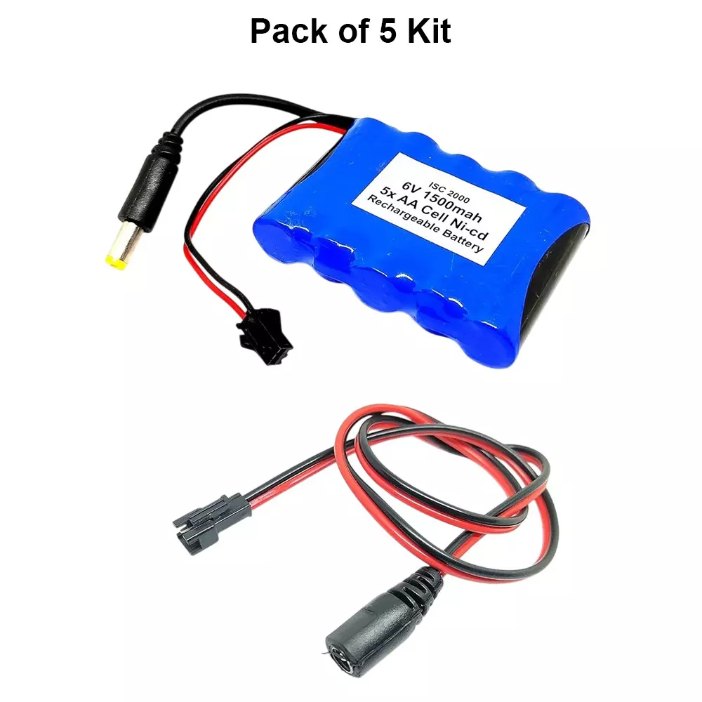 invento-ni-cd-rechargeable-battery-pack-1500-mah-12v-x-5-aa-cell-with-55-mm-male-dc-jack-adaptor-port-dc-female-jack-500-mm-long-wire-isc-2000-f3-pack-of-5-kit