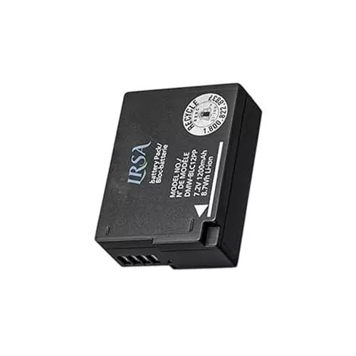 LRSA Lithium-Ion Battery Rechargeable 1200 mAh Capacity 7.2 V Voltage, Black
