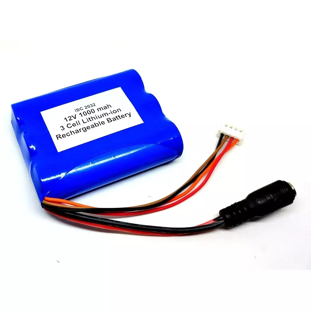 invento-lithium-ion-rechargeable-battery-pack-with-charging-port-1000-mah-capacity-37v-x-3-cell-isc-2032-2-pack-of-4-pcs