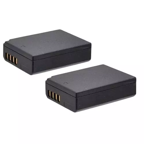 LRSA Lithium-Ion Rechargeable Battery for EOS 1100D, EOS 1200D, EOS Rebel T3, EOS Rebel T5, X50 & EOS Kiss (Pack of 2 Pcs)