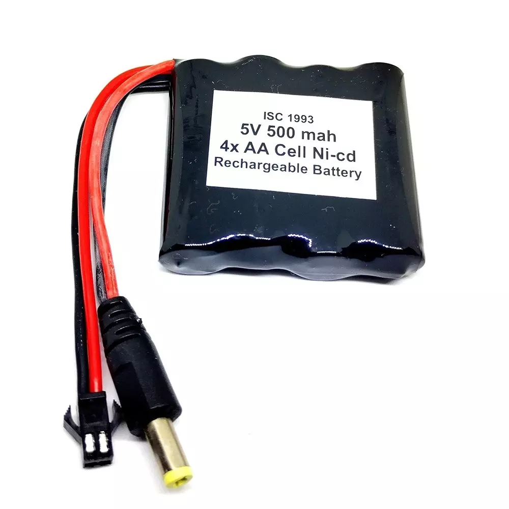 invento-rechargeable-battery-pack-ni-cd-12-v-x-4-aa-cell-5-v-500-mah-with-55-mm-male-dc-jack-55-mm-female-dc-jack-plug-wire-isc-1993-f3-pack-of-5-kit