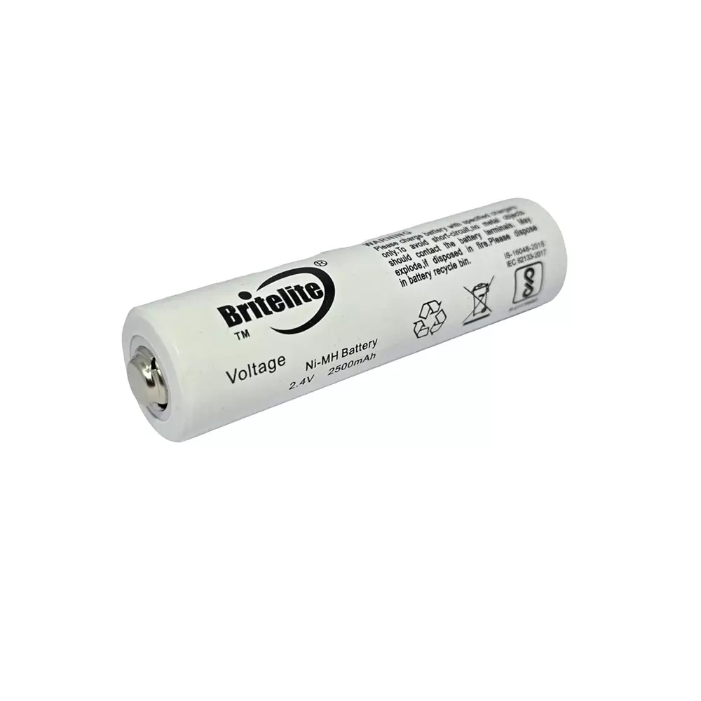 Invento Ni-cd Rechargeable Battery Sub C SC Cell 2500 mAh Capacity 2.4 V Voltage, ISC 662-X