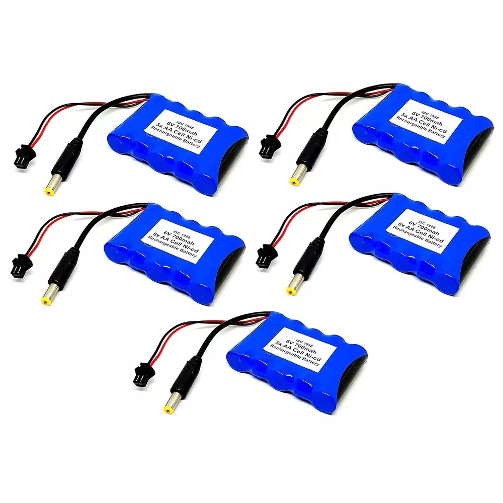 invento-ni-cd-rechargeable-battery-pack-700-mah-12v-x-5-aa-cell-with-55-mm-male-dc-jack-adaptor-port-isc-1998-3-pack-of-5-kit