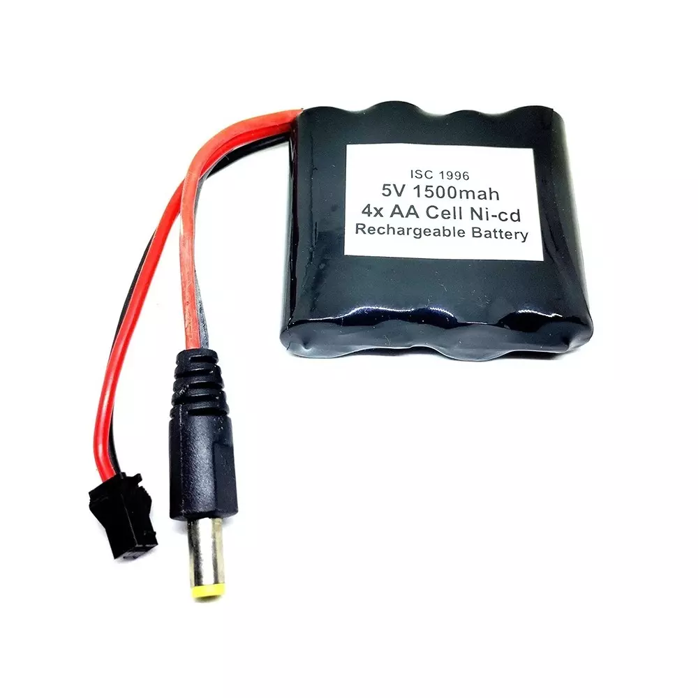 invento-rechargeable-battery-pack-ni-cd-12-v-x-4-aa-cell-5-v-1500-mah-with-55-mm-male-dc-jack-6-v-charger-charger-cable-isc-1996-z1-pack-of-2-kit