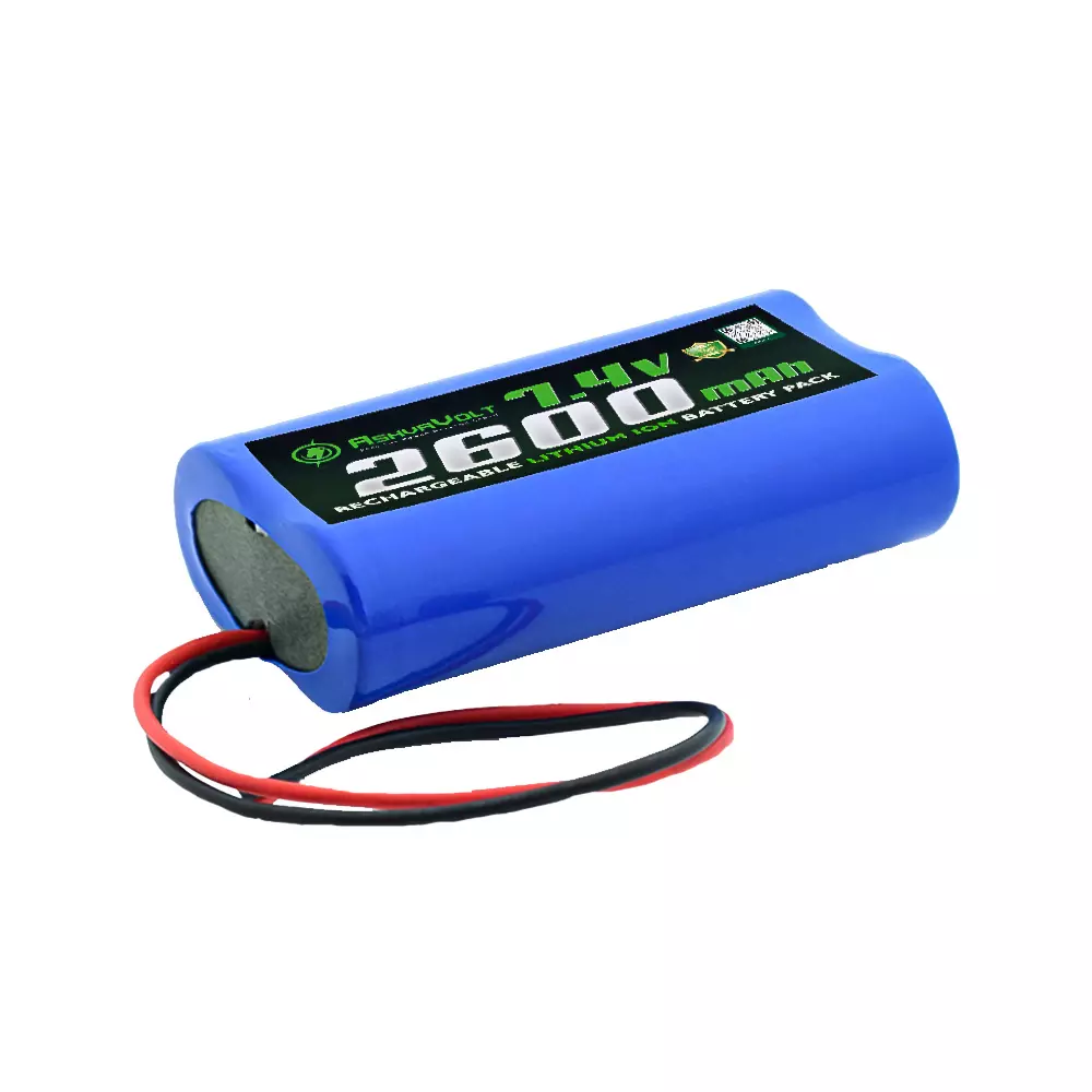 ashvavolt-2s-1p-li-ion-rechargable-lithium-battery-pack-with-bms-short-circuit-protection-74-v-and-2600-mah-ashv-74v26ah-nmc
