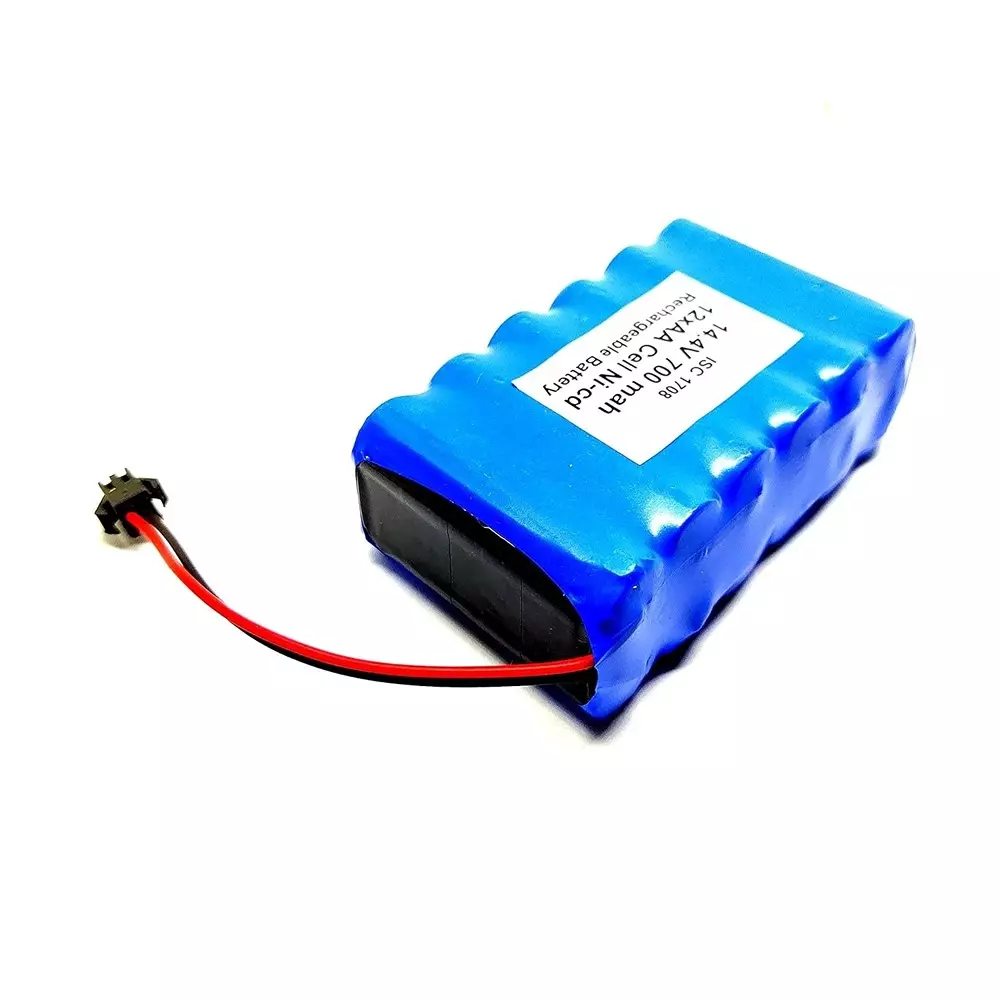invento-ni-cd-rechargeable-battery-pack-700-mah-12v-x-12-aa-cell-with-55-mm-dc-female-jack-plug-500-mm-long-wire-isc-1708-f1-pack-of-2-kit