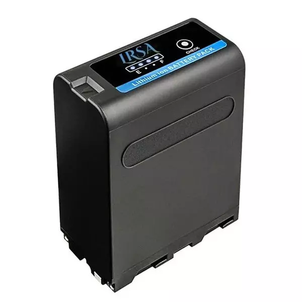 LRSA USB Lithium-Ion Battery Pack 56000 mAh Capacity 7.4 V Voltage Black, NP-F990